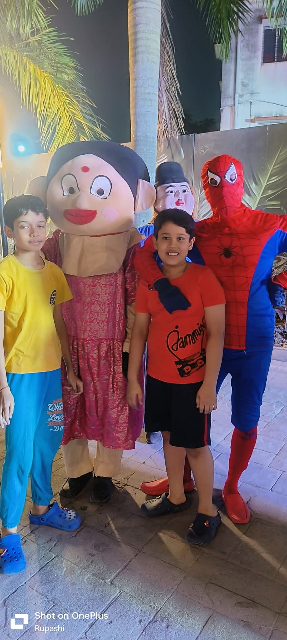 A fun filled procession